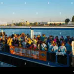 fête sur la rivière