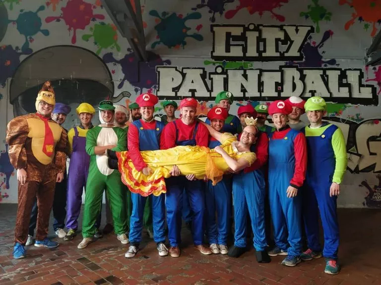 мальчишник на пейнтболе